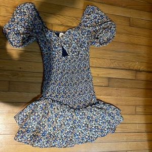 Urban Outfitters, Kiss the sky mini floral dress